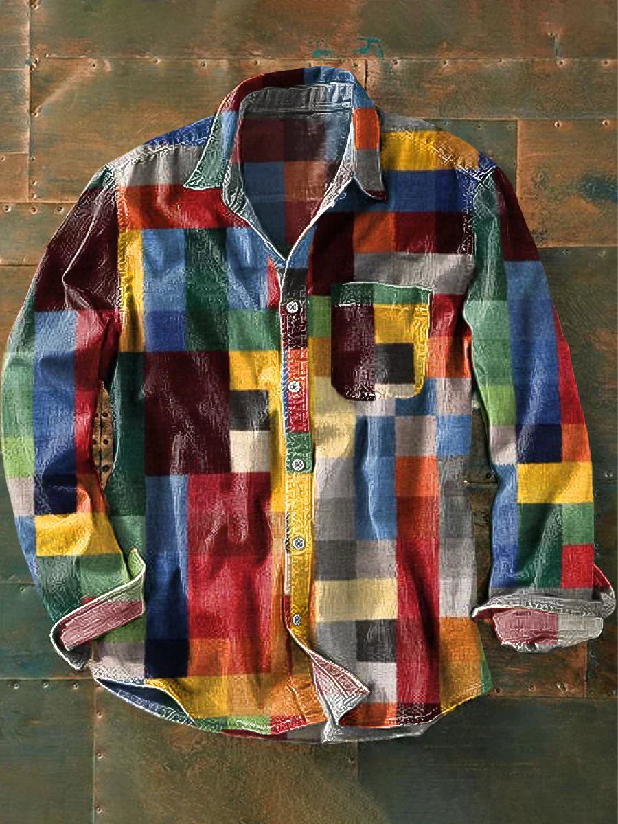 Lionel™|Chemise à Manches Longues avec Poche