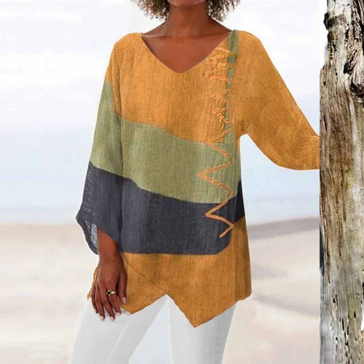 Orlina™|Blouse élégante et raffinée