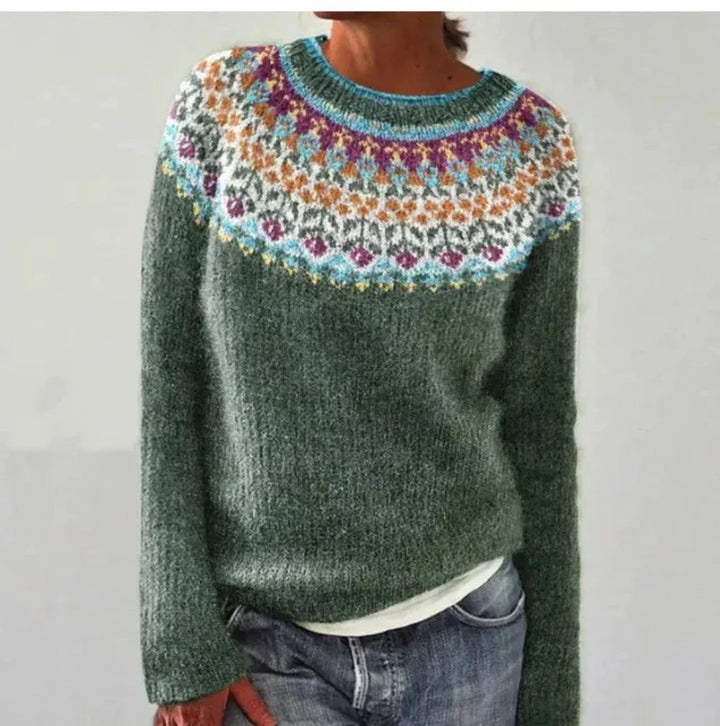 Beaudine™|Pull élégant et rétro