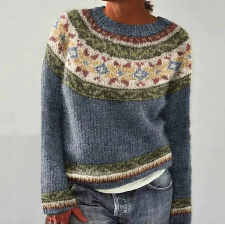 Beaudine™|Pull élégant et rétro