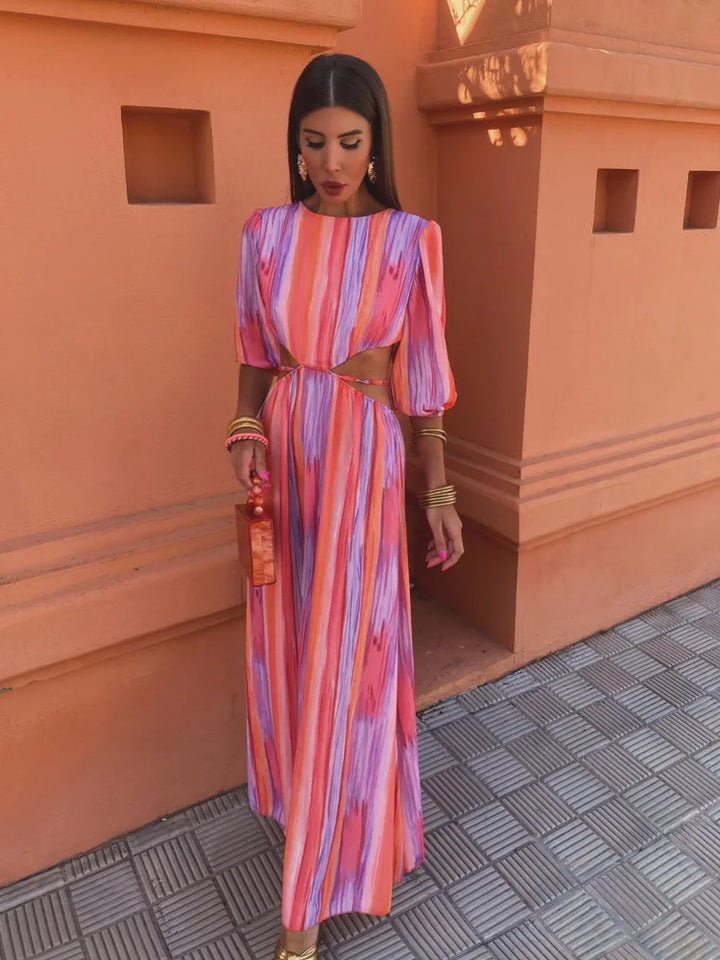 Natalee™|Robe dos nu élégante et raffinée