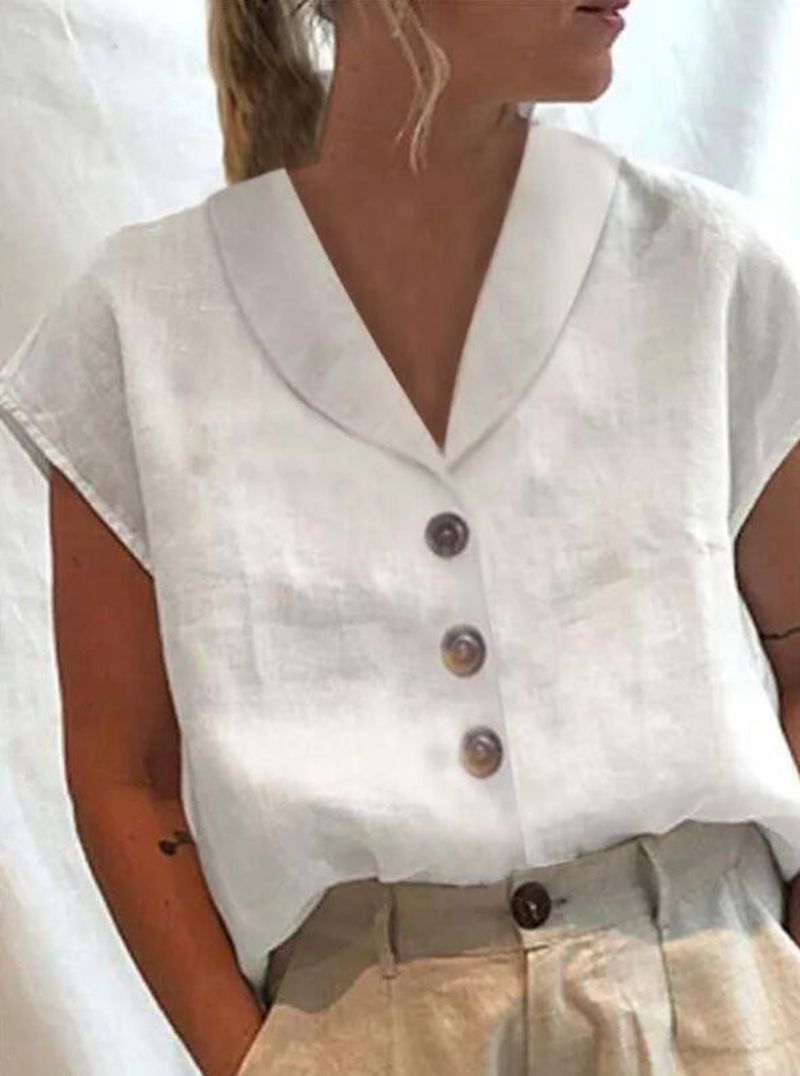 Orlena™|Blouse à Col Élégante