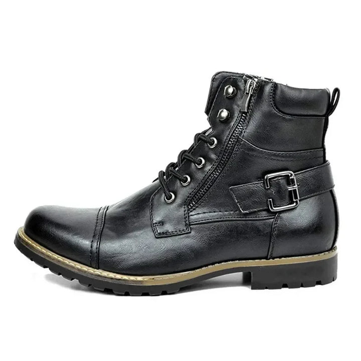 Damien™|bottes à lacets en cuir
