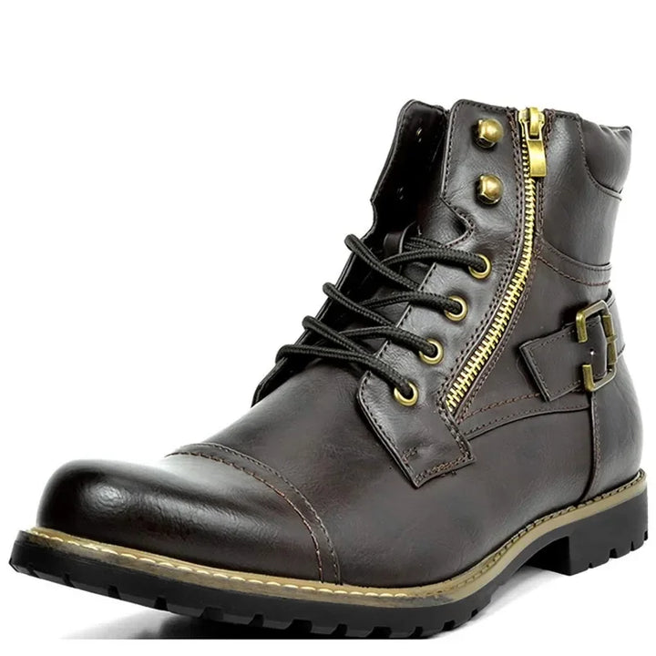 Damien™|bottes à lacets en cuir