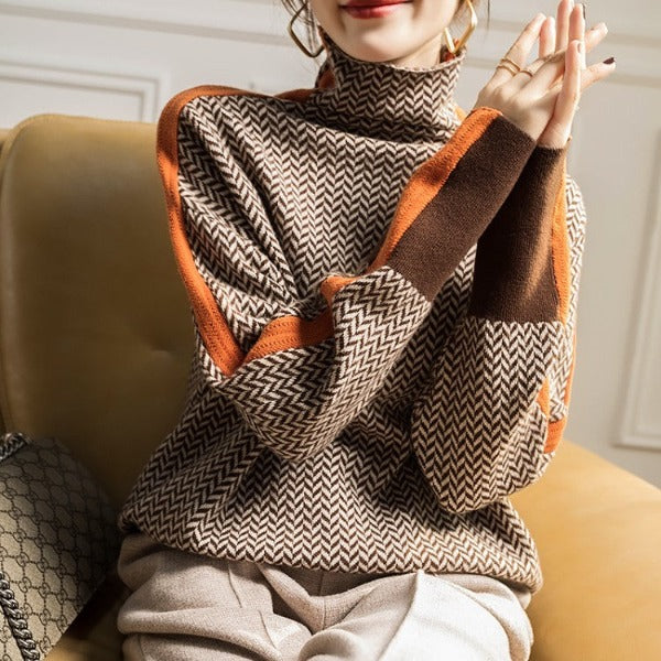 Babette™|Pull à rayures unique