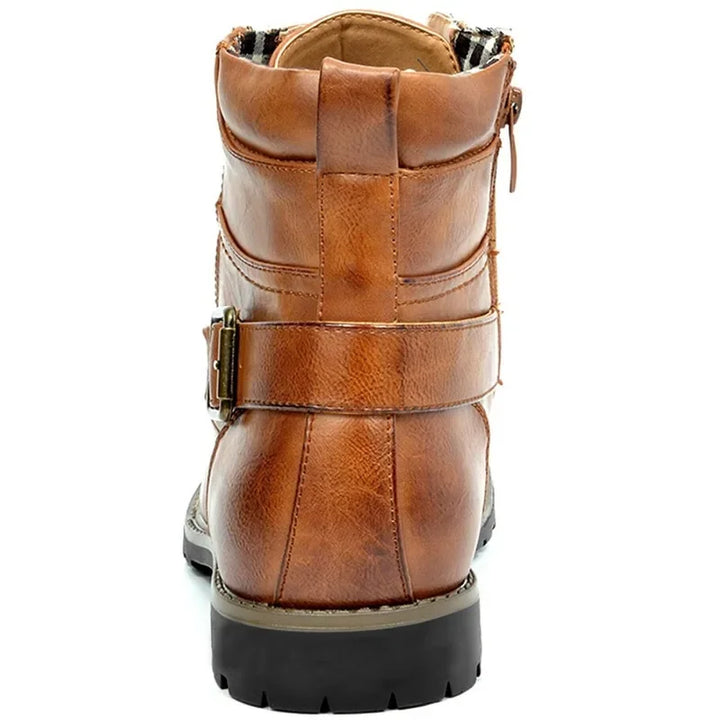 Damien™|bottes à lacets en cuir