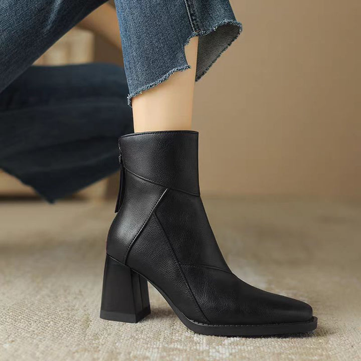 Delfine™|Botte en cuir confortable pour femme