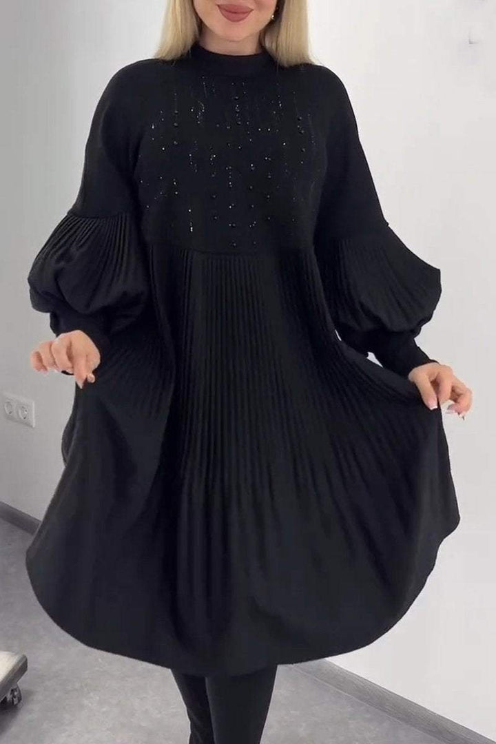 Nicole™|Robe plissée chic et élégante