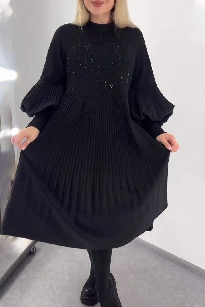 Nicole™|Robe plissée chic et élégante