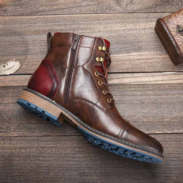 Dimitri™|Bottes Oxford en cuir de qualité supérieure fabriquées à la main