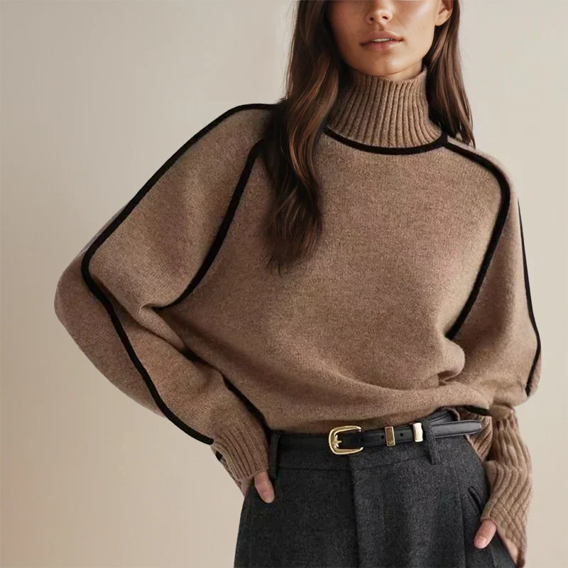 Beau™|Pull Chic à Col Roulé
