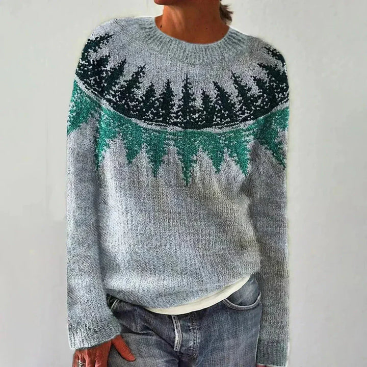 Beaudine™|Pull élégant et rétro