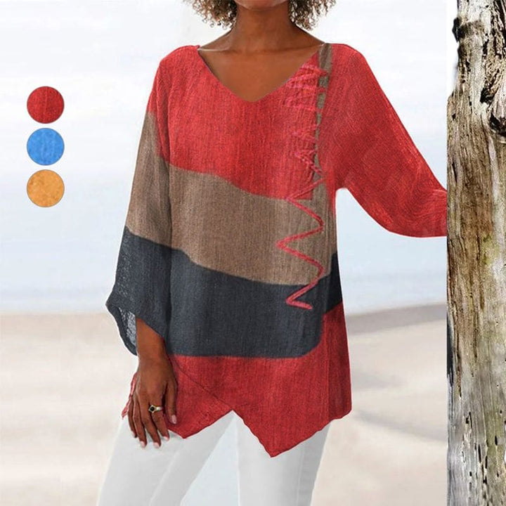 Orlina™|Blouse élégante et raffinée