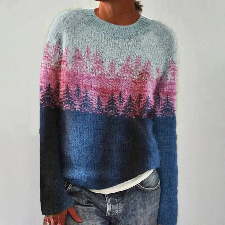 Beaudine™|Pull élégant et rétro